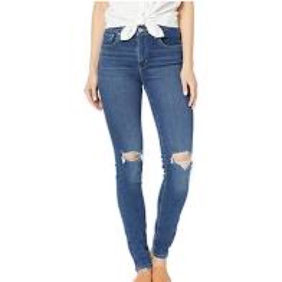 Levi's Denim - Levi’s 721 high waist Distressed Skinny Jeans  26